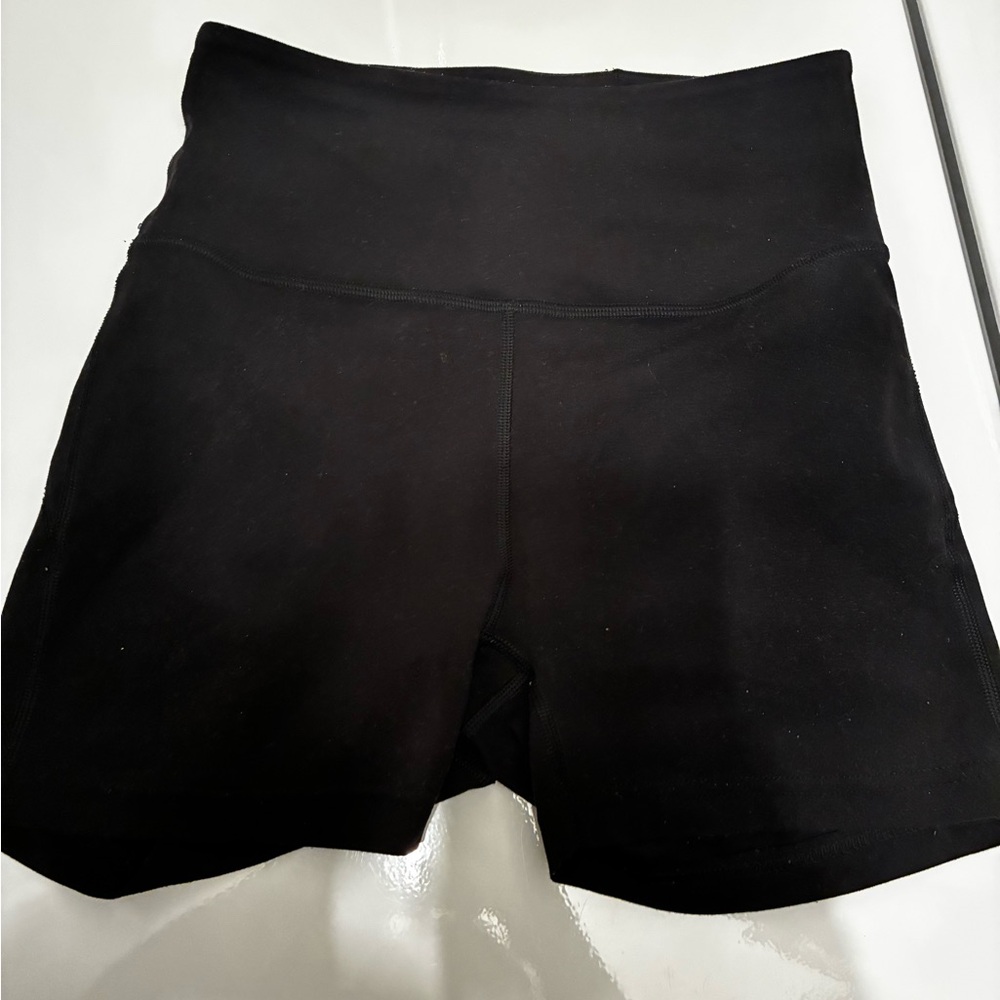 lululemon athletica Black Bike Shorts